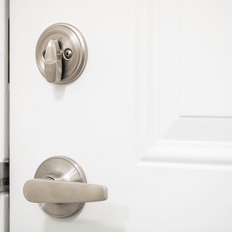 Deadbolt In Door - Deadbolt Lock Solution