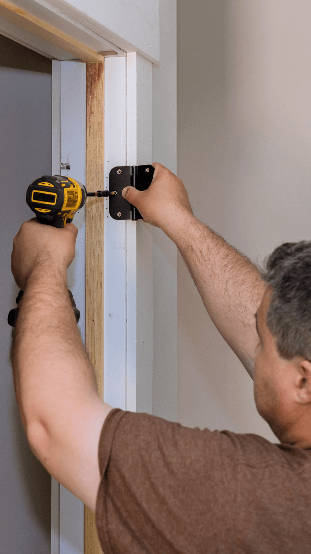 Locksmith Installing Door Hardware - Chicago Door Installation